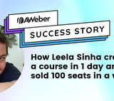 How this Leadership Coach Responded in Real Time to Sell A Course