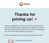 8 Welcome Email Tips I’ve Learned From 6 Years at Litmus